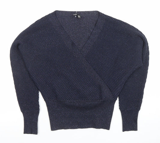 Womens UK Size 8 I Label London Blue Pullover Jumper