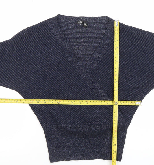 Womens UK Size 8 I Label London Blue Pullover Jumper