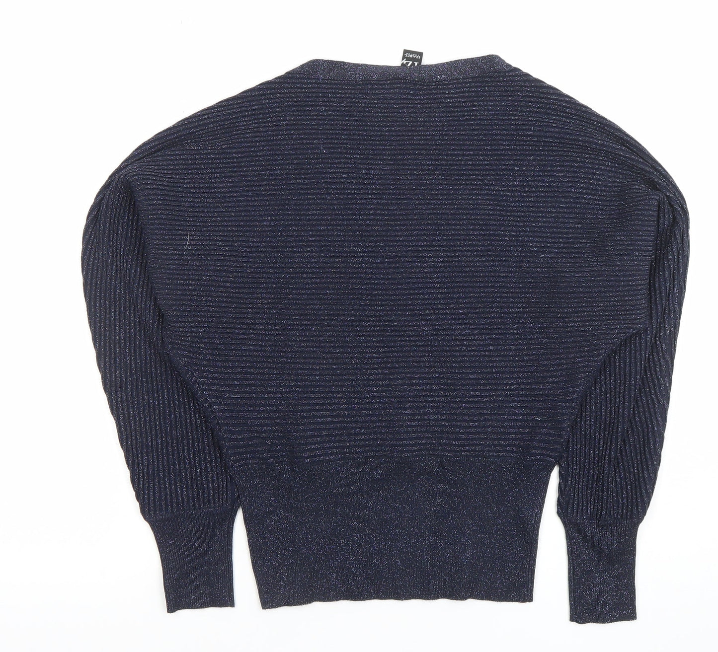 Womens UK Size 8 I Label London Blue Pullover Jumper