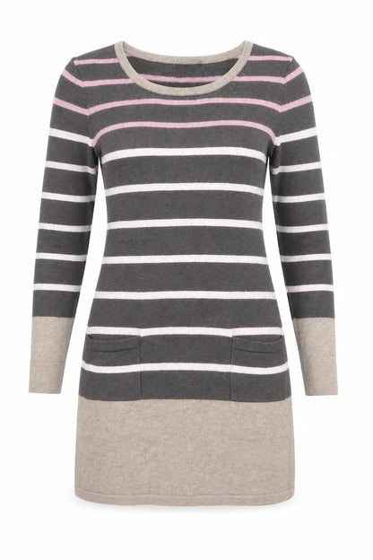 Womens UK Size 10 Laura Ashley Multicoloured Pullover Jumper