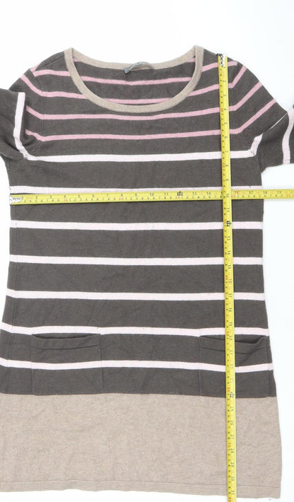 Womens UK Size 10 Laura Ashley Multicoloured Pullover Jumper