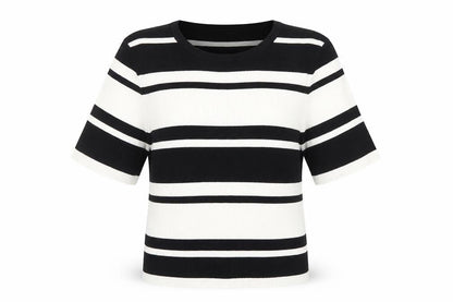 Womens UK Size L Zara Black Basic T-Shirt