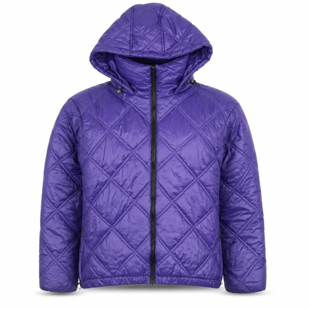 Womens UK Size M Kenneth Cole Purple Puffer Jacket