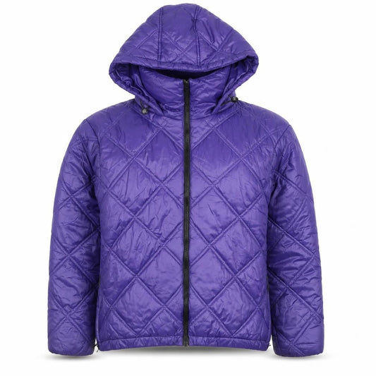 Womens UK Size M Kenneth Cole Purple Puffer Jacket