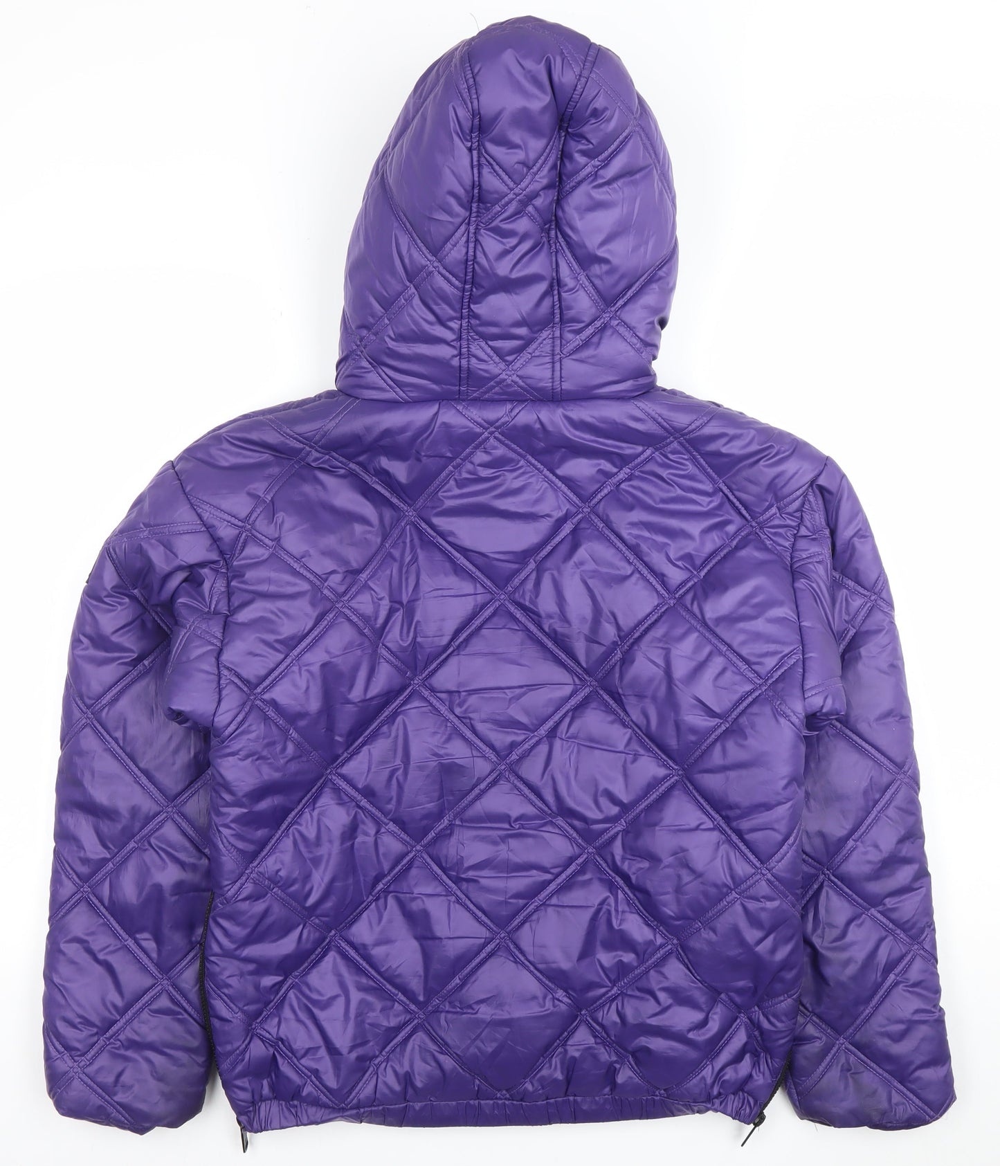 Womens UK Size M Kenneth Cole Purple Puffer Jacket