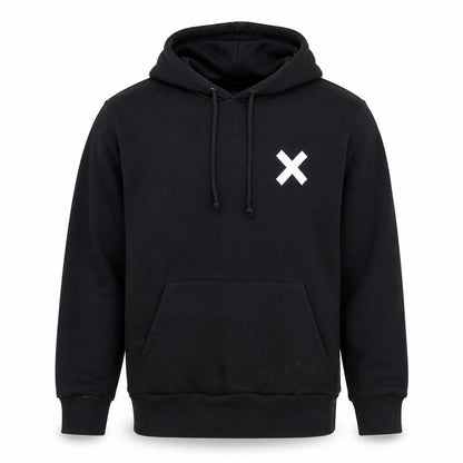 Mens UK Size S COLLUSION Black Pullover Hoodie