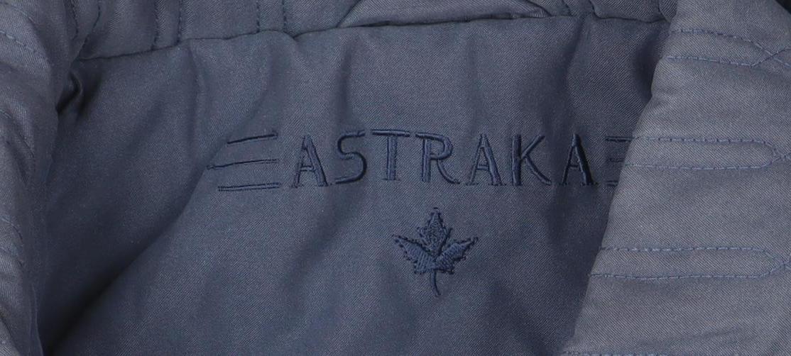 Womens UK Size S Eastraka Blue Quilted Coat