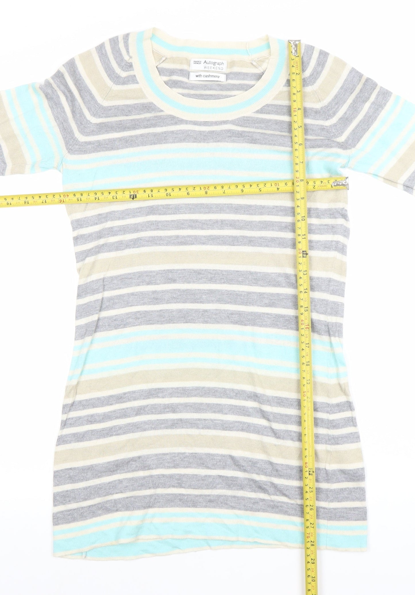 Womens UK Size 10 Marks and Spencer Multicoloured Pullover Jumper