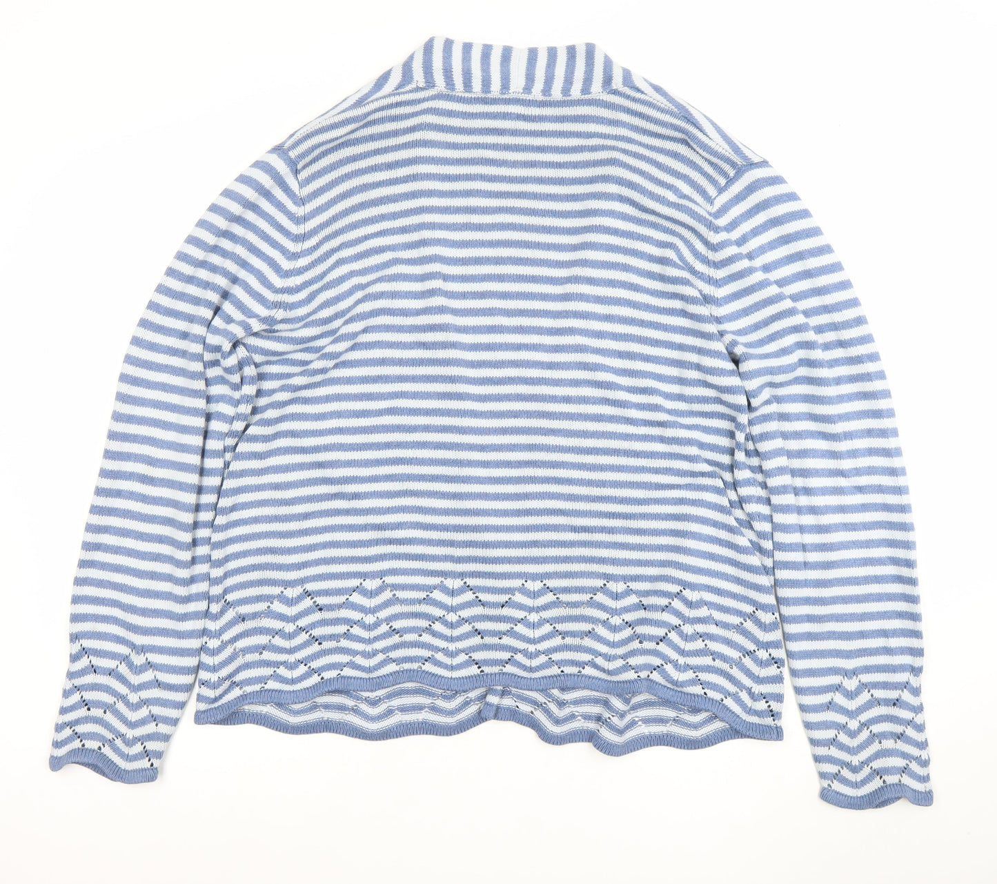 Womens UK Size 2XL Tulchan Blue Cardigan Jumper