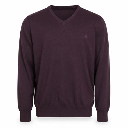 Mens UK Size L 24:7 Purple Pullover Jumper