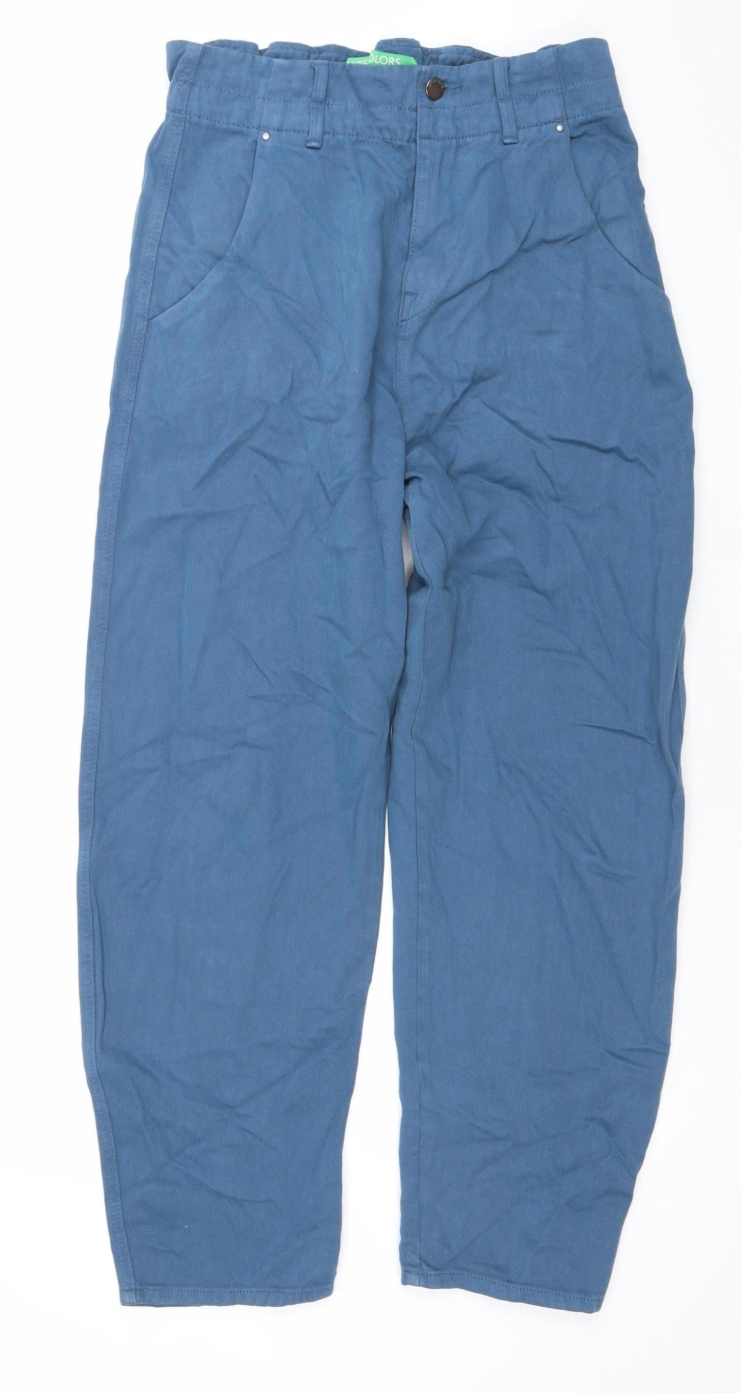 United Colors of Benetton Women's Blue Straight Jeans Size 10