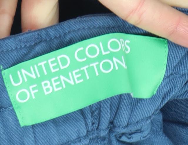 United Colors of Benetton Women's Blue Straight Jeans Size 10