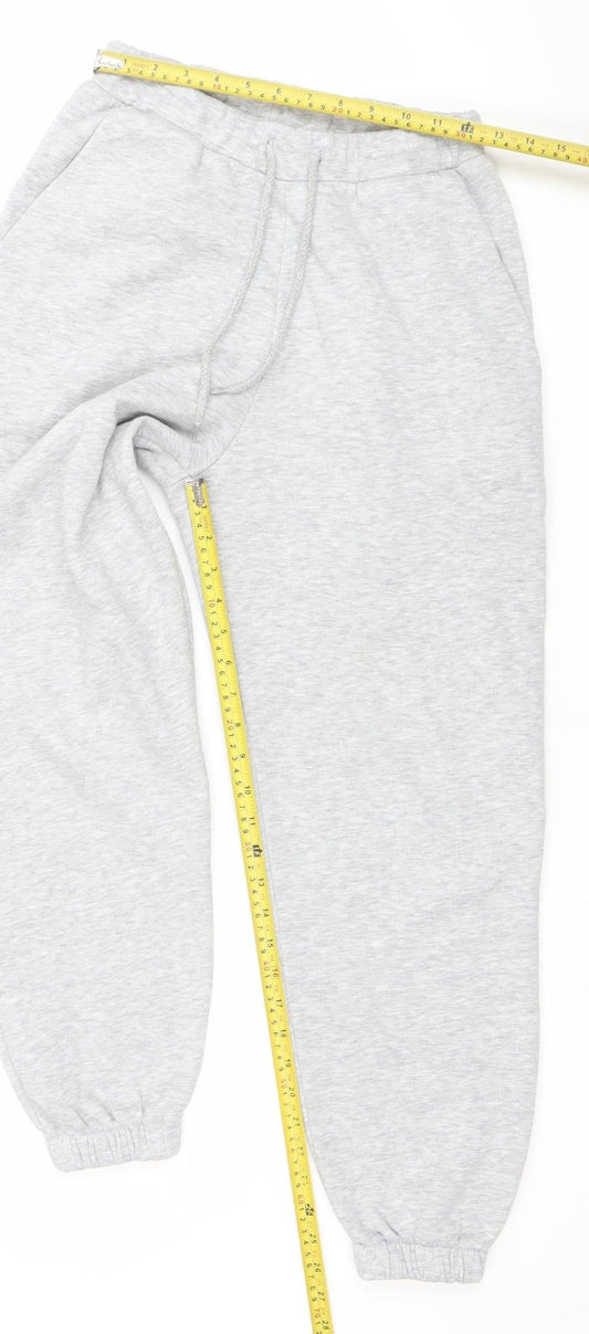 ASOS Women’s Grey Jogger Sweatpants Size 8 Cotton Blend Activewear