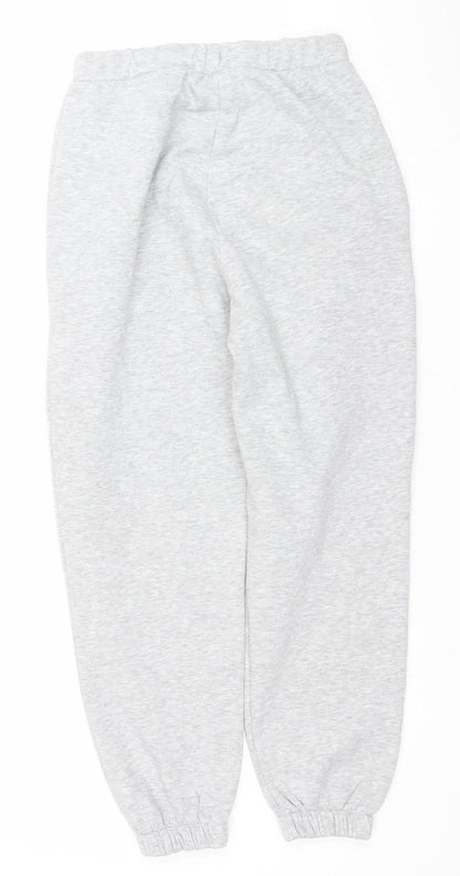ASOS Women’s Grey Jogger Sweatpants Size 8 Cotton Blend Activewear