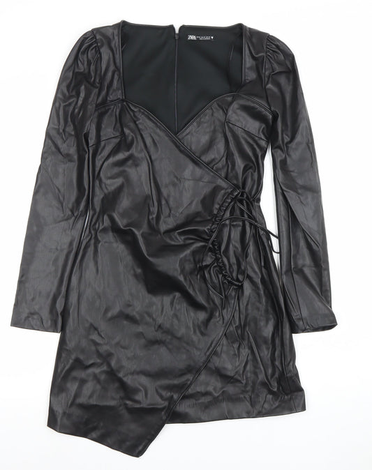 Womens UK Size XS Zara Wrap Dress