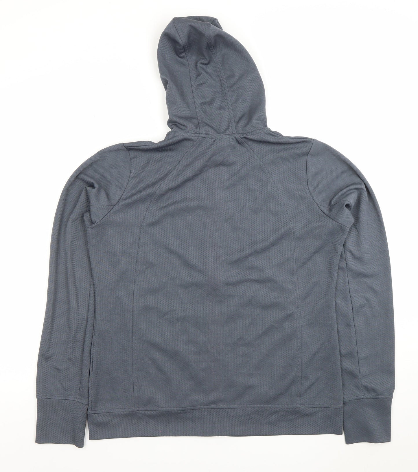Womens UK Size XL Diesel Grey Full Zip Hoodie