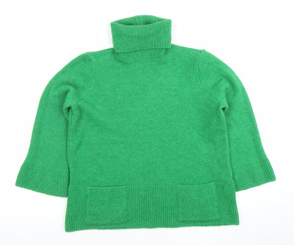 Womens UK Size 14 Savida Green Pullover Jumper