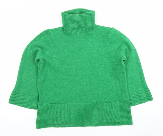 Womens UK Size 14 Savida Green Pullover Jumper