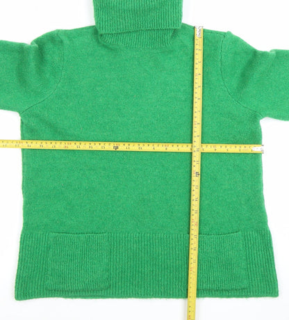 Womens UK Size 14 Savida Green Pullover Jumper