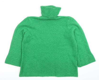 Womens UK Size 14 Savida Green Pullover Jumper