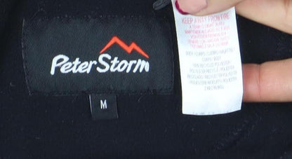 Mens UK Size M Peter Storm Black Pullover Sweatshirt