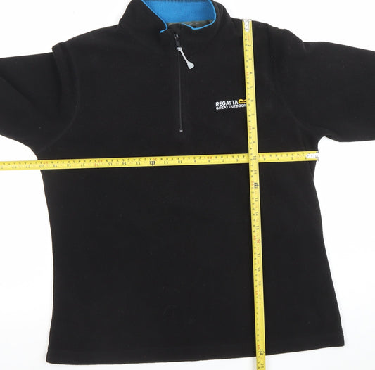 Womens UK Size 12 Regatta Great Outdoors Black Pullover Sweatshirt