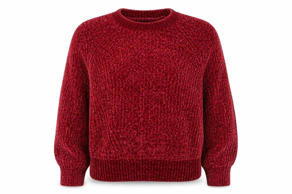 Womens UK Size M H&M Red Pullover Jumper