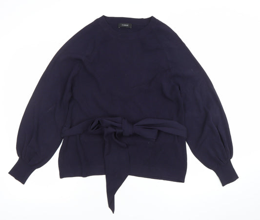 Womens UK Size 12 Marks and Spencer Blue Tunic Blouse