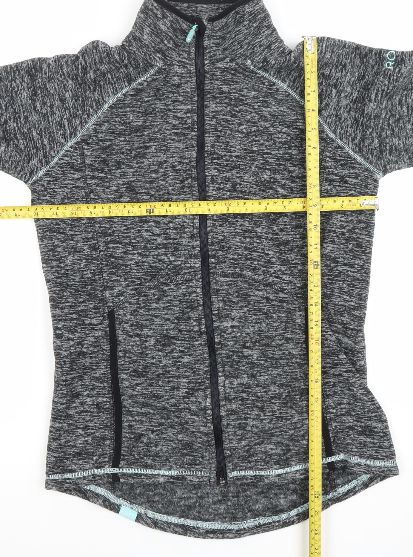 Womens UK Size L ROXY Grey Basic Jacket