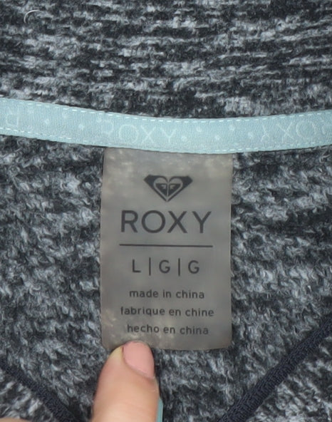 Womens UK Size L ROXY Grey Basic Jacket