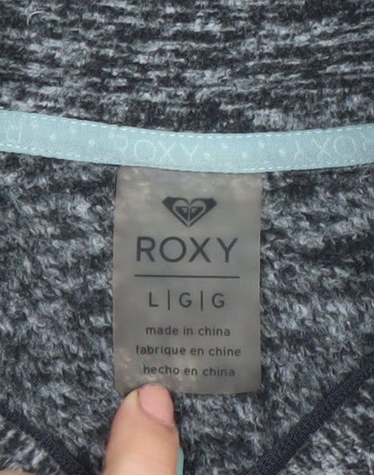 Womens UK Size L ROXY Grey Basic Jacket