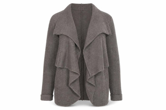 Womens UK Size S Pimkie Brown Cardigan Jumper