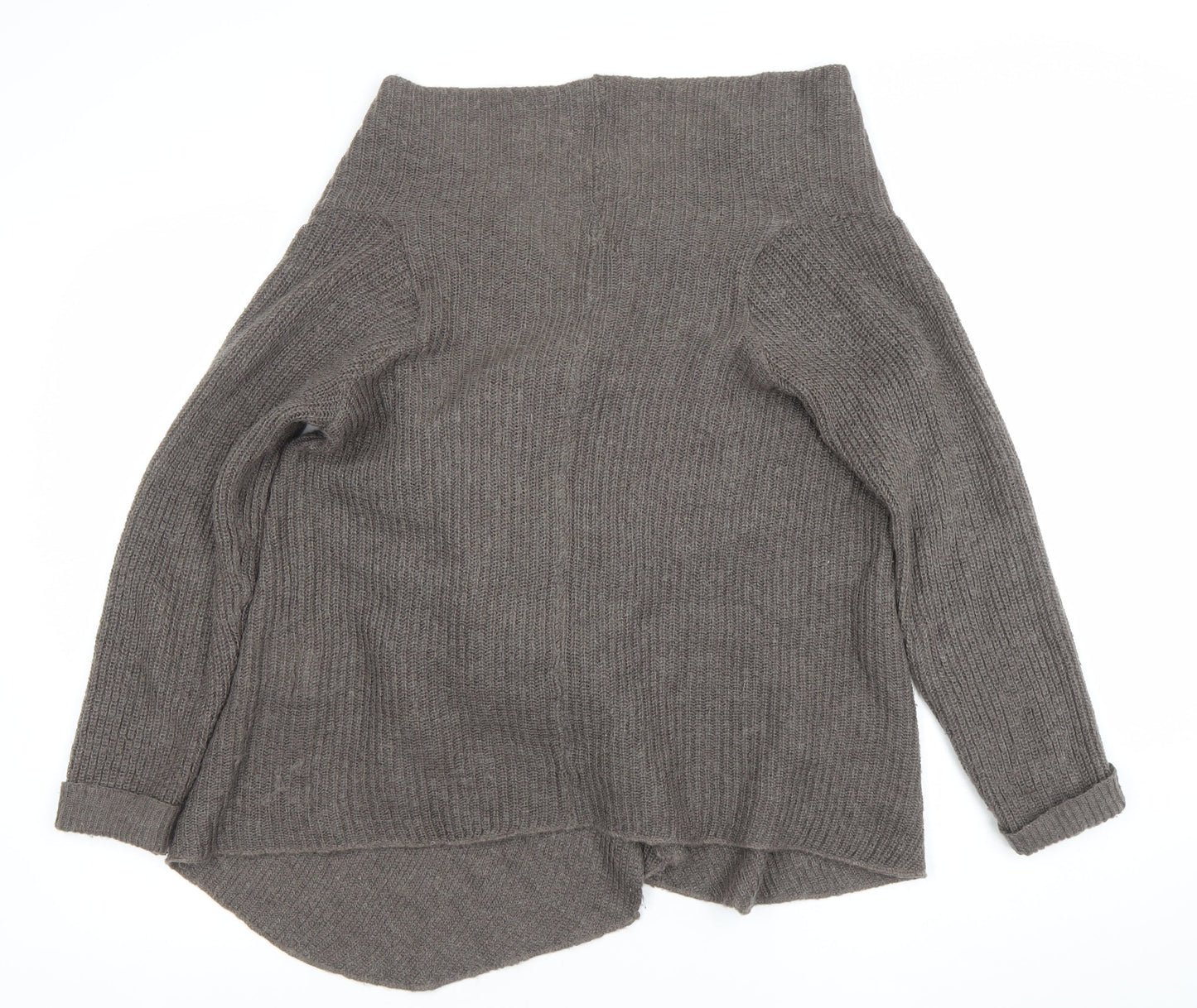 Womens UK Size S Pimkie Brown Cardigan Jumper