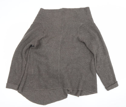 Womens UK Size S Pimkie Brown Cardigan Jumper