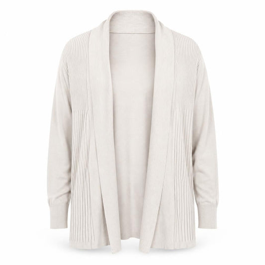 Womens UK Size 8 Nutmeg Beige Cardigan Jumper