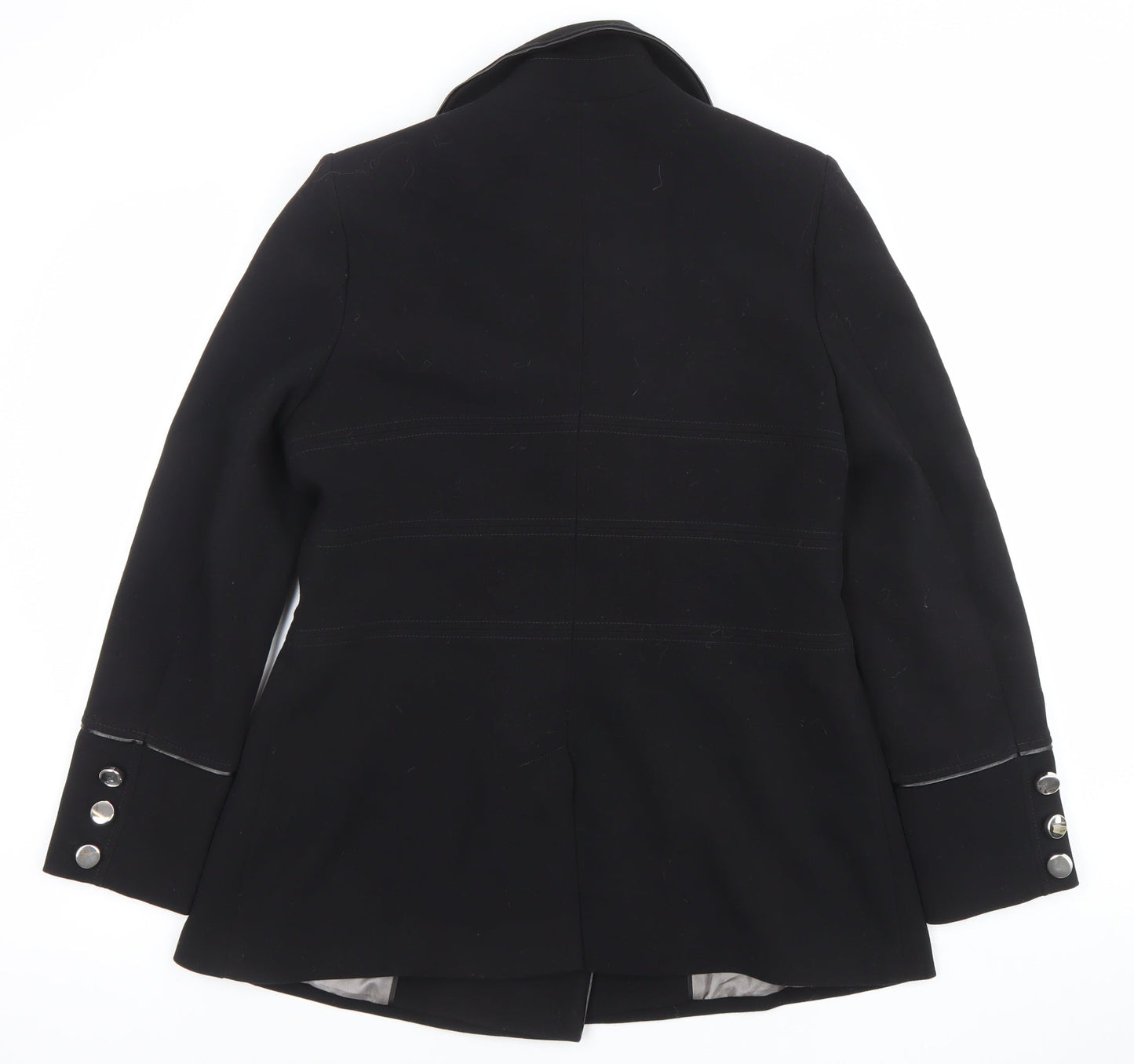 Womens UK Size 12 Principles by Ben de Lisi Black Pea Coat