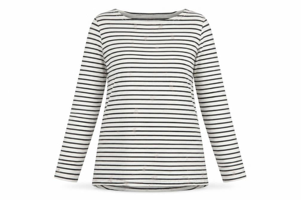 Womens UK Size 10 Joules White Jersey T-Shirt