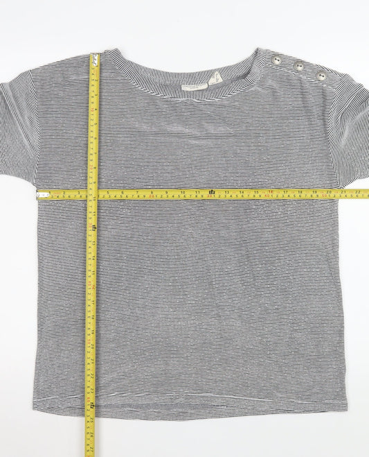 Womens UK Size L Christian Siriano Grey Basic T-Shirt