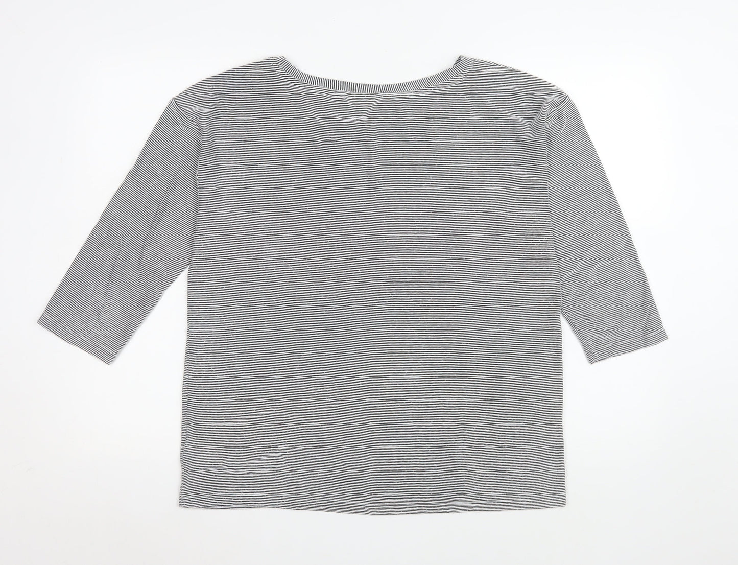 Womens UK Size L Christian Siriano Grey Basic T-Shirt