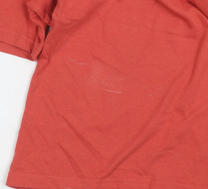 Tu Men’s Red Surf Locals Graphic T-Shirt 2XL Cotton Tee