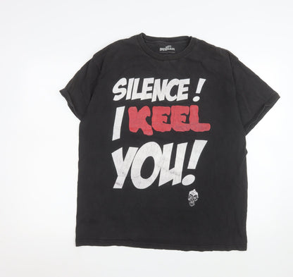 Mens UK Size L Jeff Dunham Black  T-Shirt