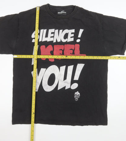 Mens UK Size L Jeff Dunham Black  T-Shirt