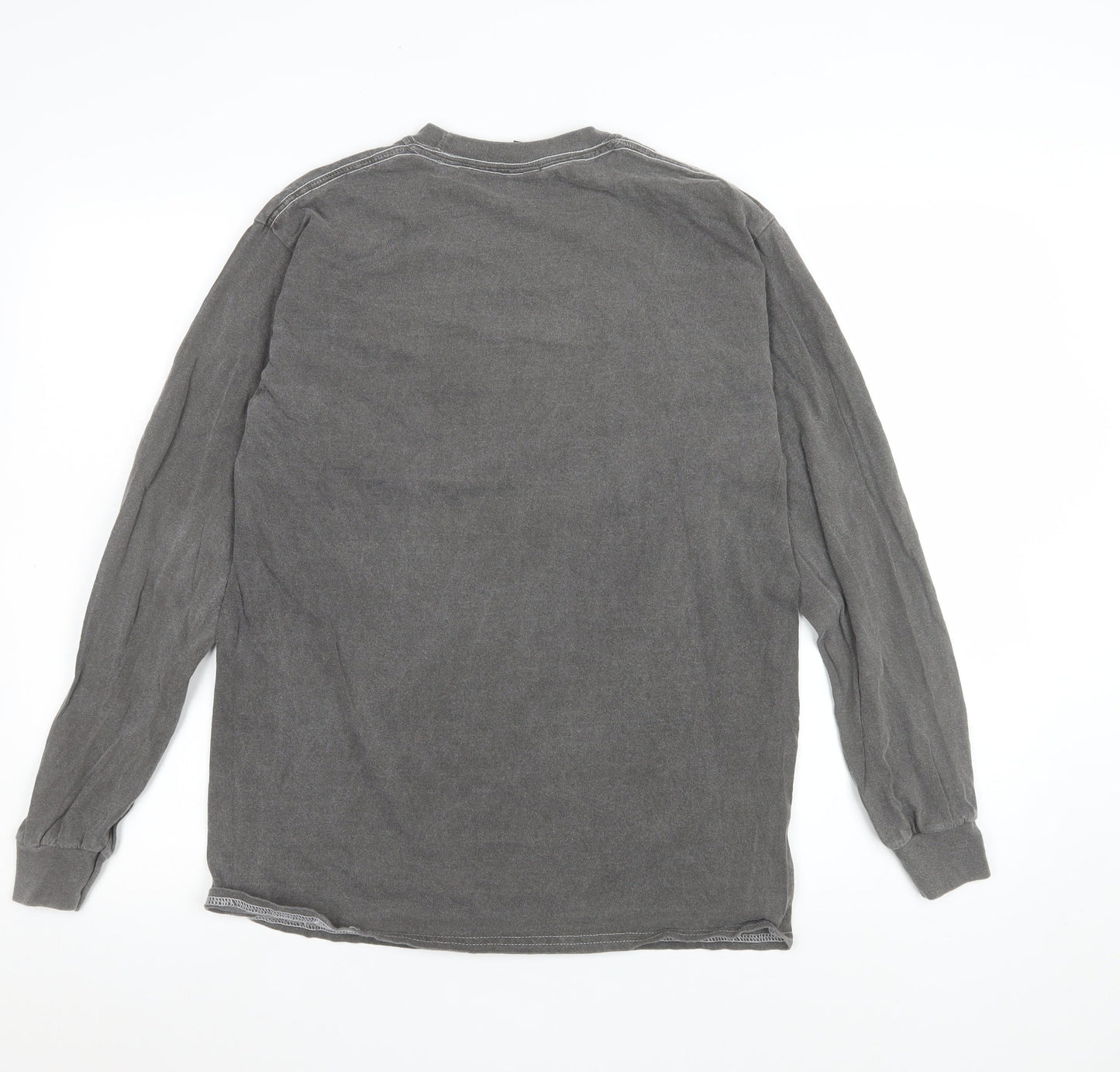 Womens UK Size XS Urban Outfitters Grey Basic T-Shirt