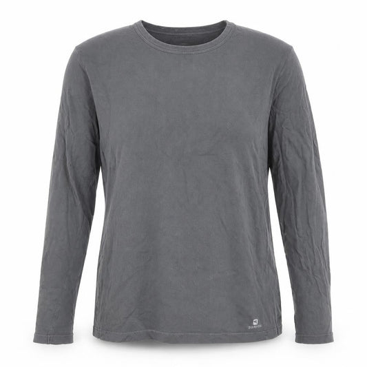 Womens UK Size XL DECATHLON Grey Basic T-Shirt