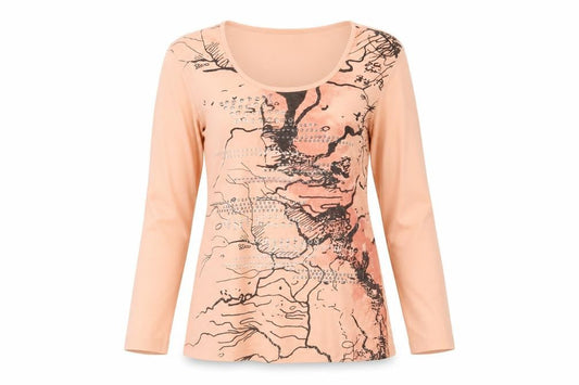 Womens UK Size 10 Bianca Pink Basic T-Shirt