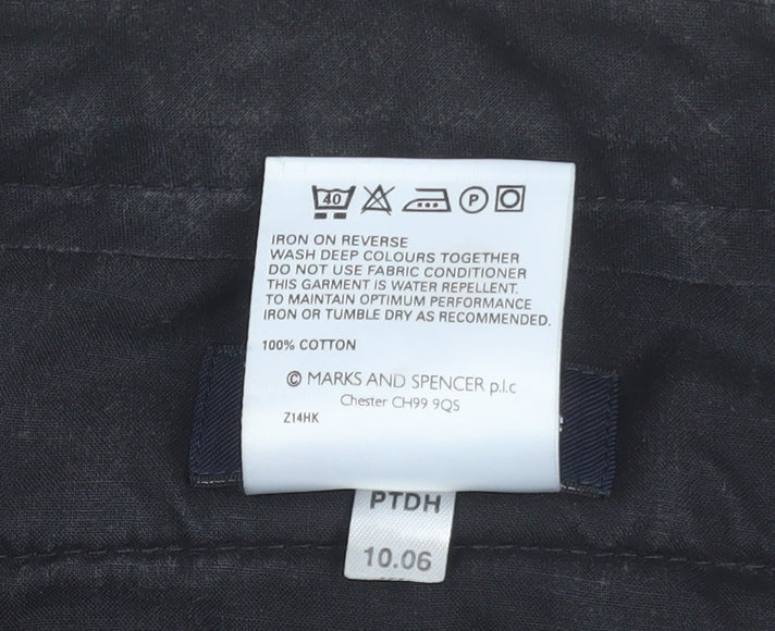 Marks & Spencer Men’s Brown Corduroy Chino Trousers 36W 29L Regular Fit