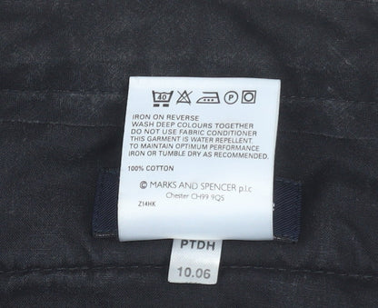 Marks & Spencer Men’s Brown Corduroy Chino Trousers 36W 29L Regular Fit