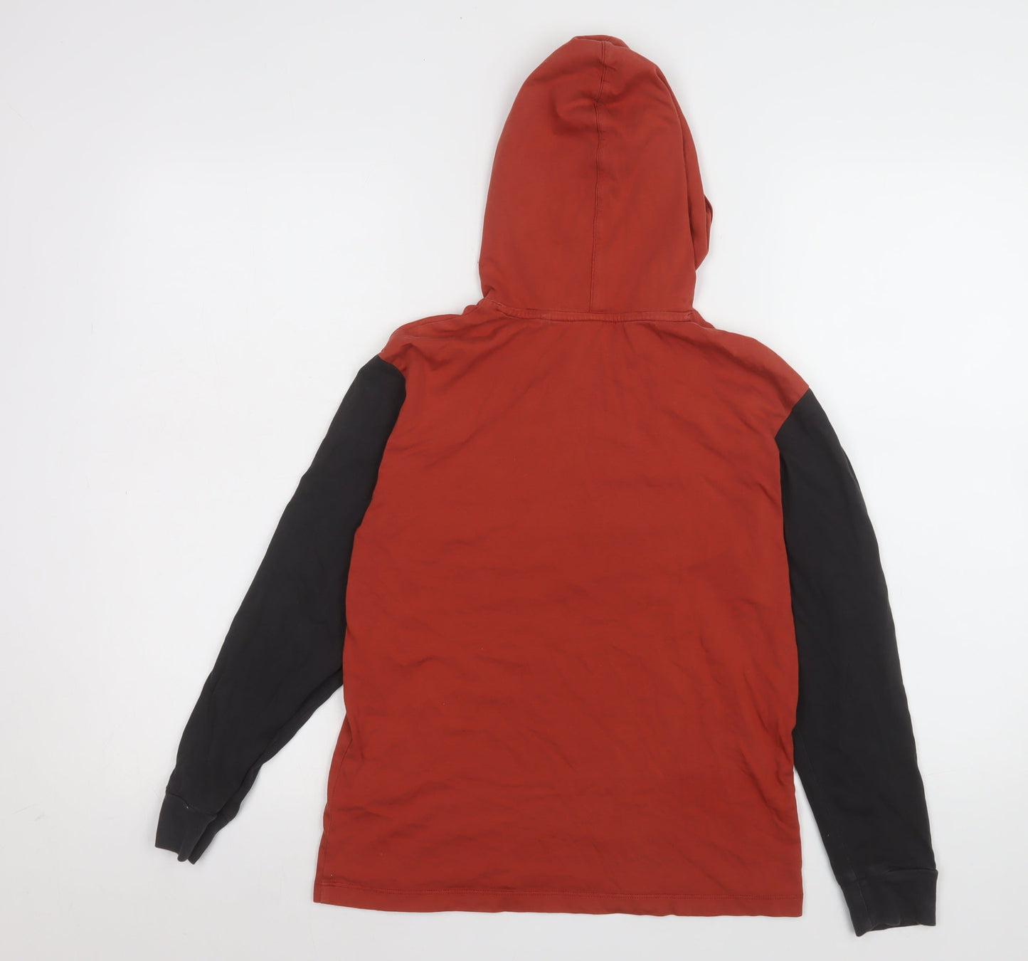 Boys UK Size 11-12 Years Jack Wolfskin Red Pullover Hoodie