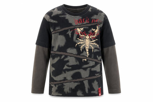 Boys UK Size 6-7 Years Marks and Spencer Black Basic T-Shirt