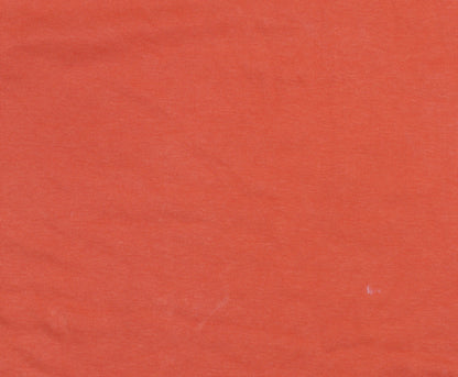 Womens UK Size 14 Zara Orange Basic T-Shirt